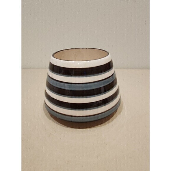 Home Interior Striped Candle Jar Shade Topper - Picture 2 of 7